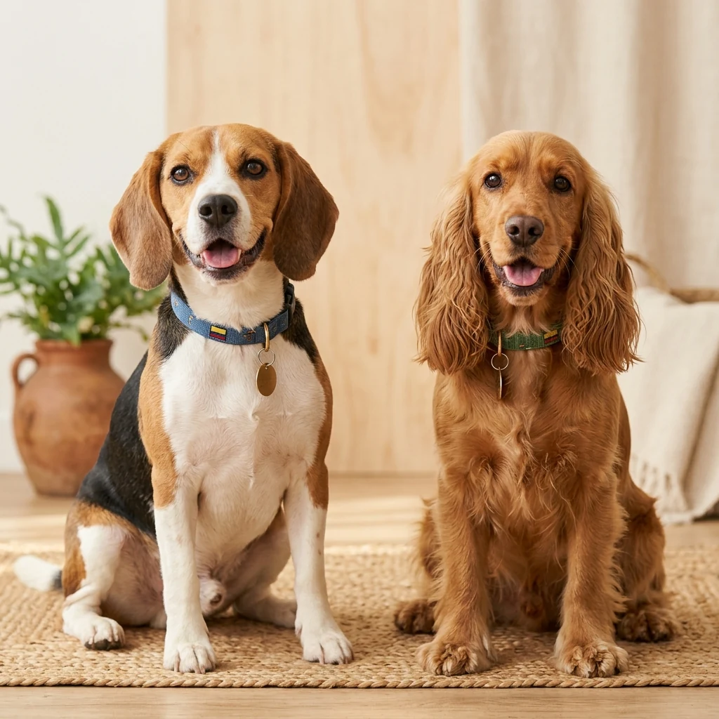 Beagle vs Cocker Spaniel en Colombia: ¿Cuál es Mejor para tu Familia?
