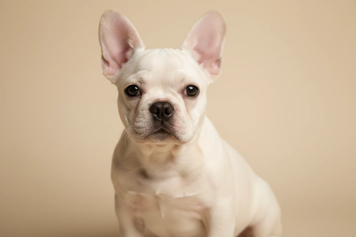 Bulldog Francés Blanco: Guía Completa de Cuidados, Genética, Salud y Precio