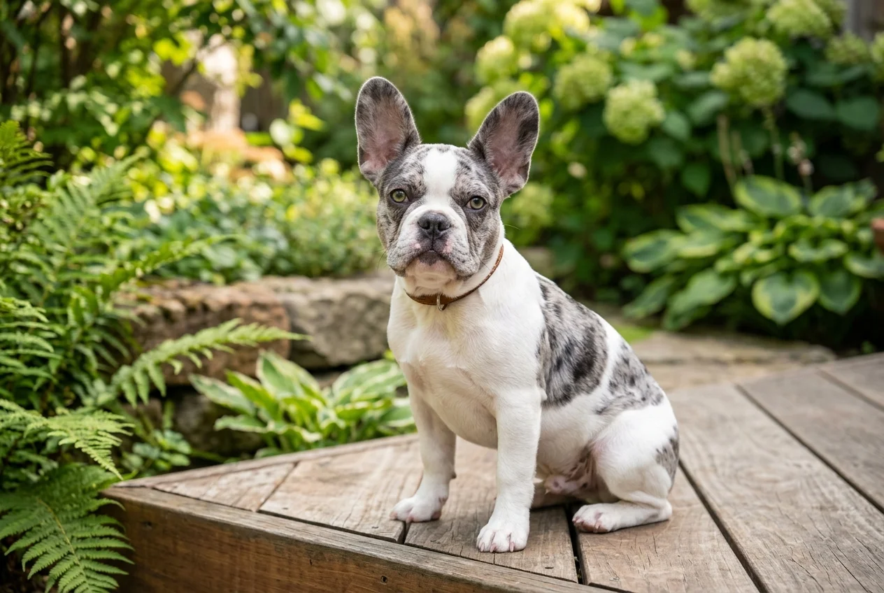 Bulldog Francés Pied Merle: Genética Arlequín, Salud Auditiva y Ocular, Cuidados y Precios en Colombia 2026
