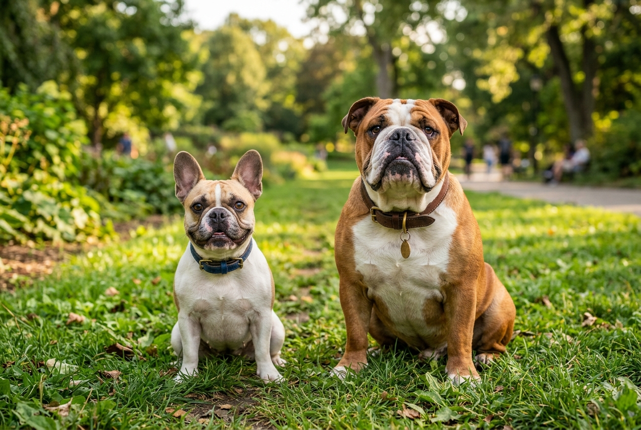 Bulldog Francés vs Bulldog Inglés: ¿Cuál es el Mejor para ti? Guía Comparativa