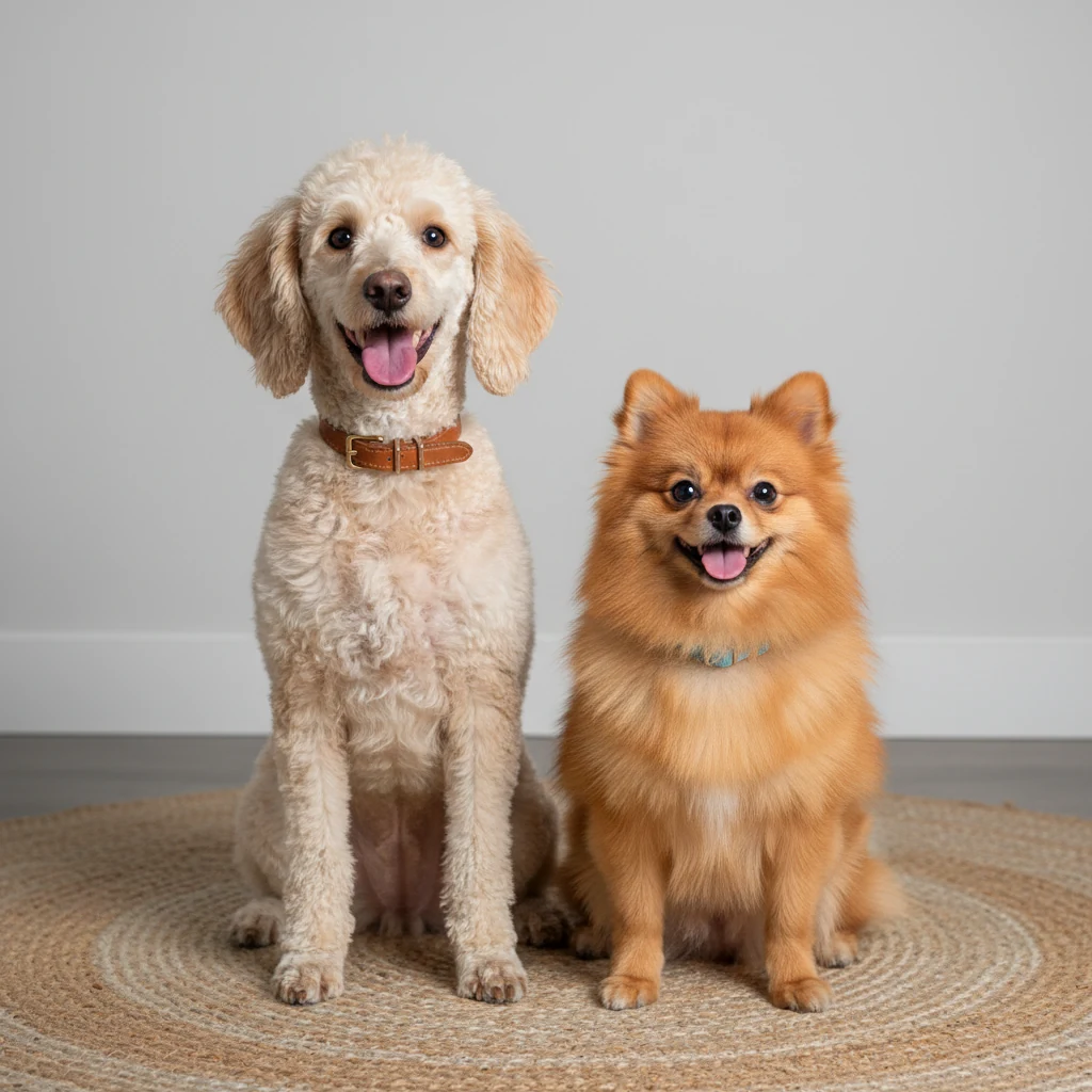 Caniche vs Pomerania en Colombia: ¿Cuál se Adapta Mejor a Tu Vida?