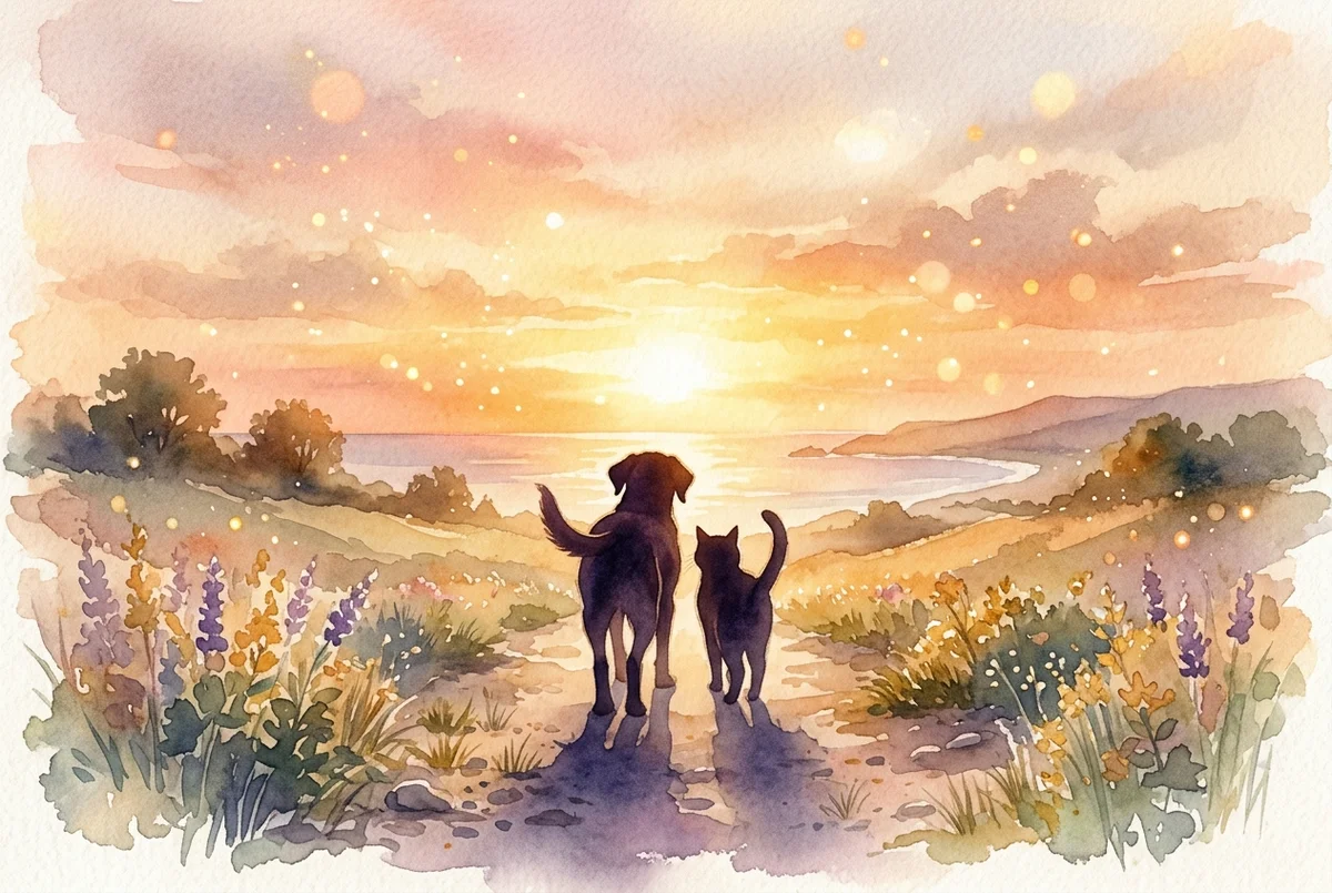 Cuando una Mascota Muere: Significado Espiritual y el Camino del Duelo