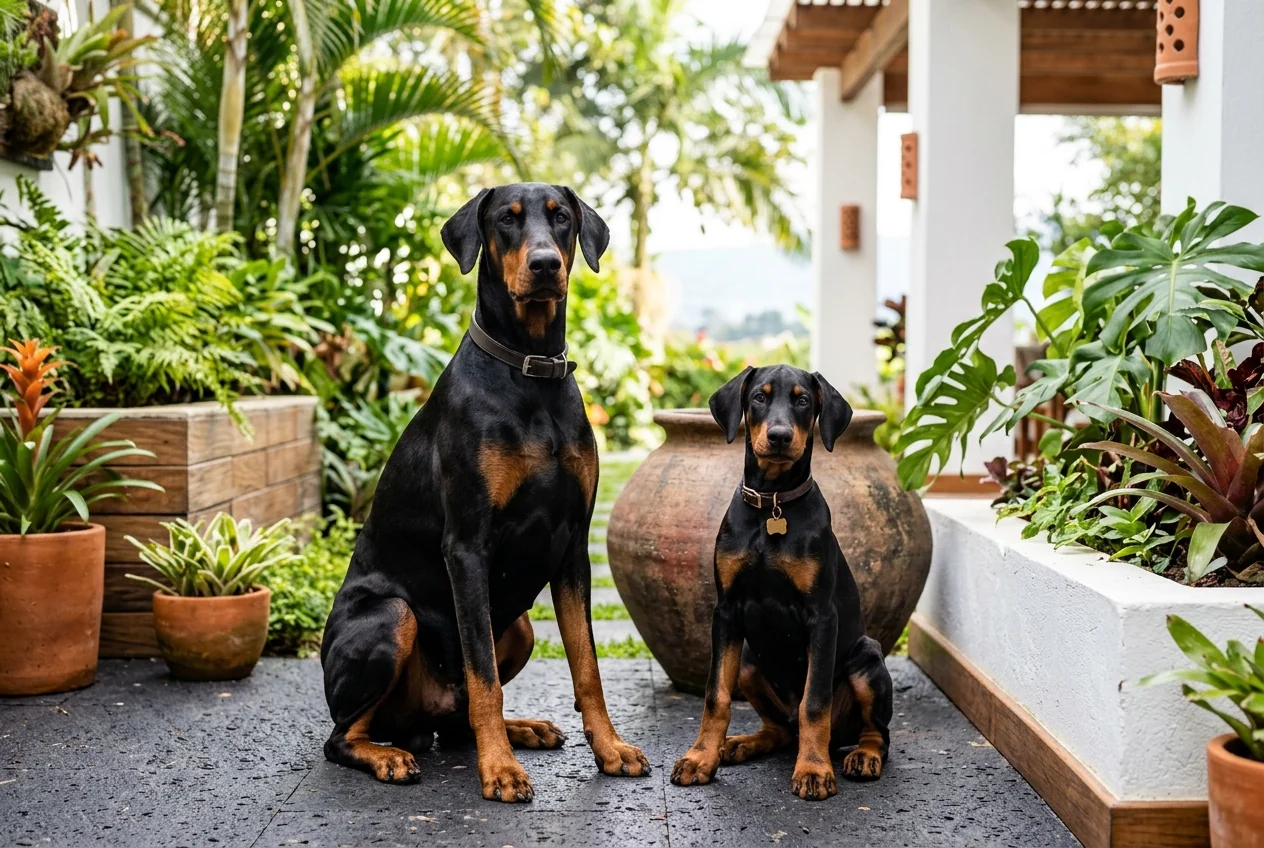 Dóberman Precio en Colombia 2026: Costos de Cachorros, Manutención Mensual y Garantías