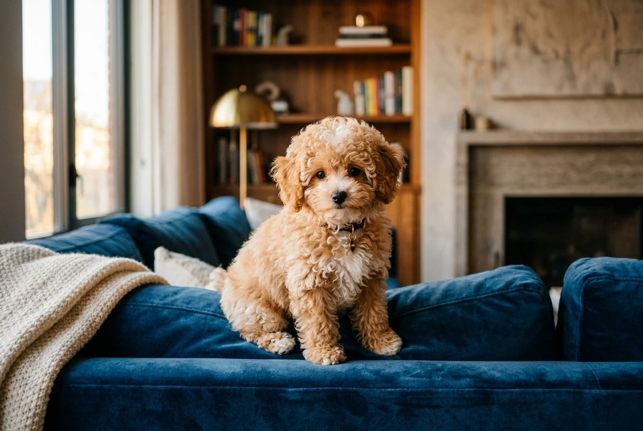 French Poodle Mini Toy en Colombia: Características, Cuidados, Tamaño Adulto y Precios 2026