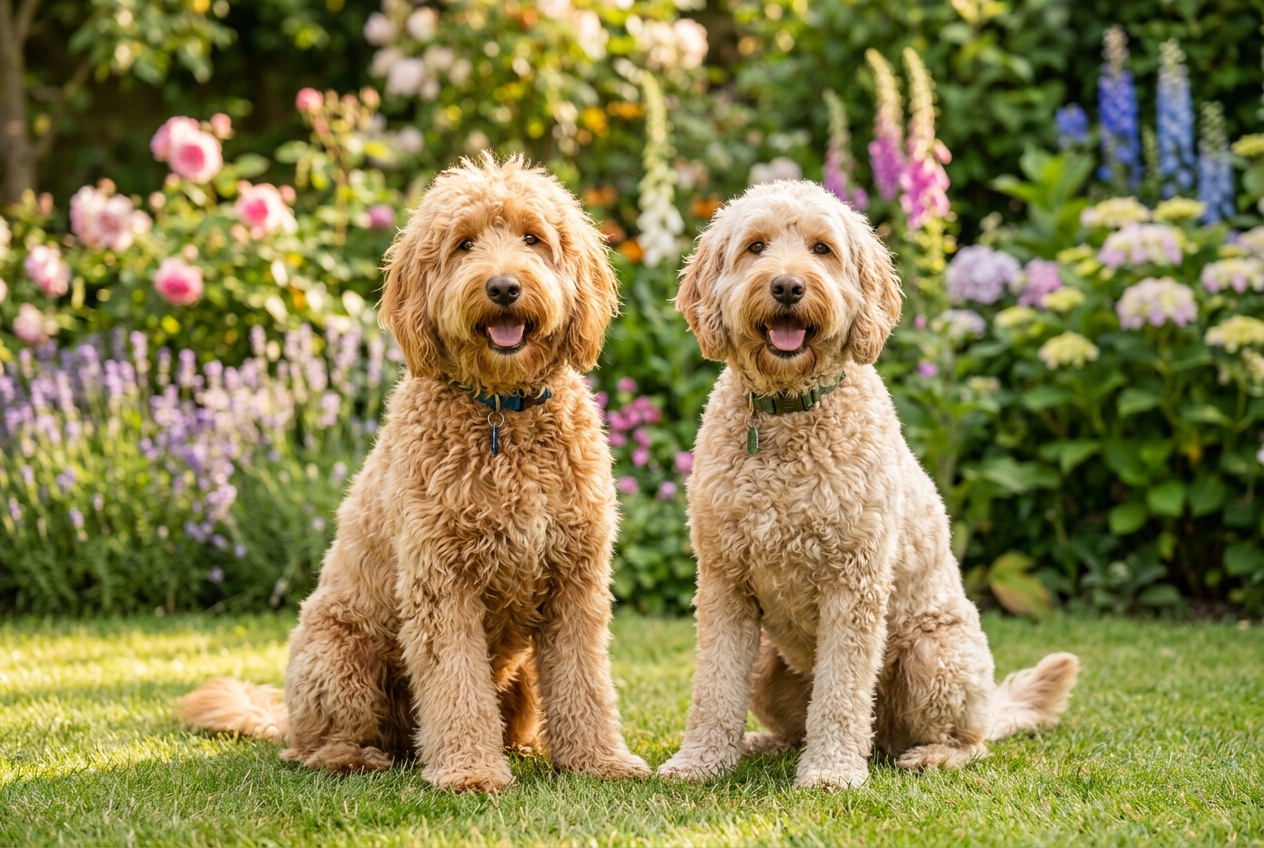 Goldendoodle vs. Labradoodle: Diferencias, Carácter, Pelaje y Guía de Elección