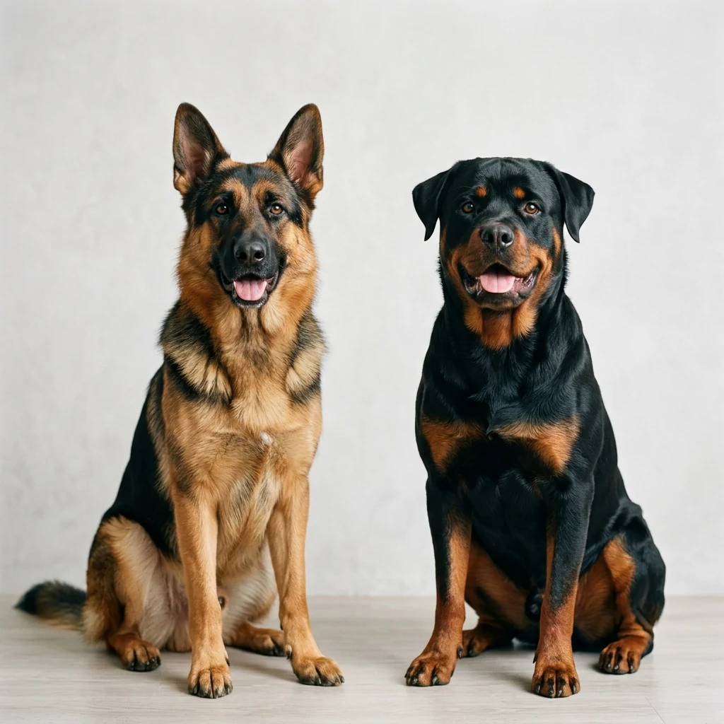 Pastor Alemán vs Rottweiler en Colombia: Cuál Elegir Según tu Estilo de Vida